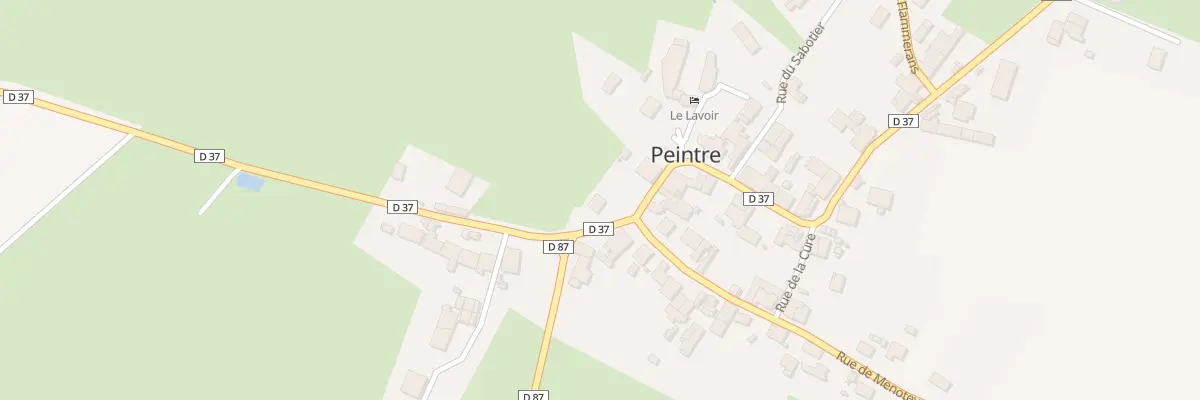Plan du 2 Rue d’Auxonne à Peintre