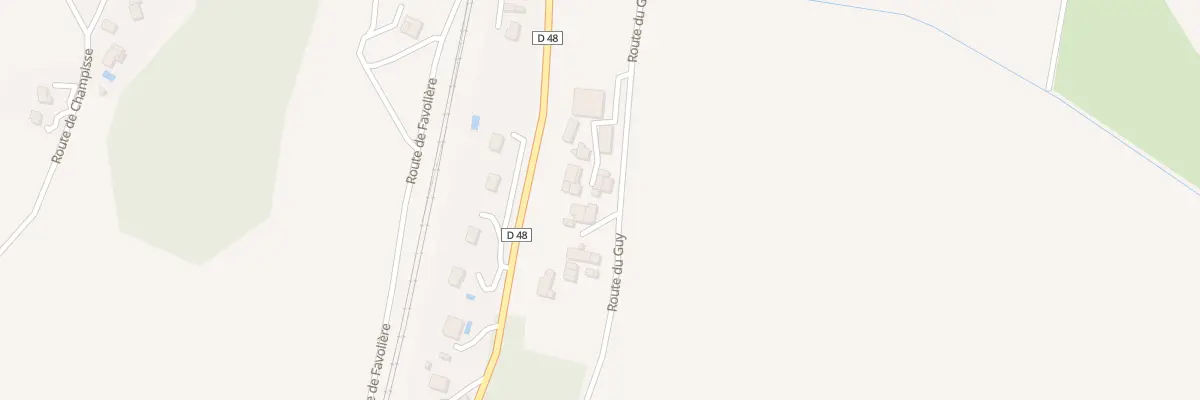 Plan du 5069 Au Guy à Poliénas