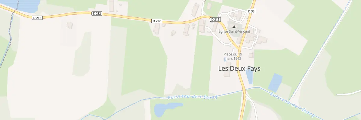 Plan du 5 Rte de Sergenaux aux Deux-Fays