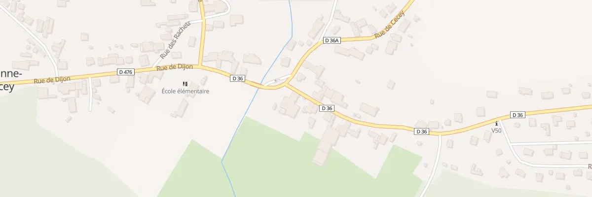 Plan du 3 Rue de la Gare à Essertenne-et-Cecey