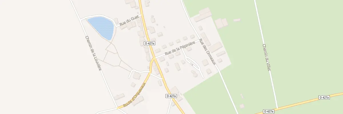 Plan du 3 Rue de la Pepiniere à Aillianville