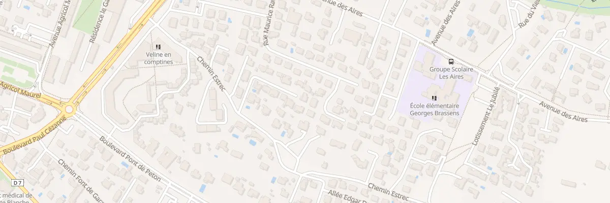 Plan du 7 Lot le Clos Aragon à Gardanne