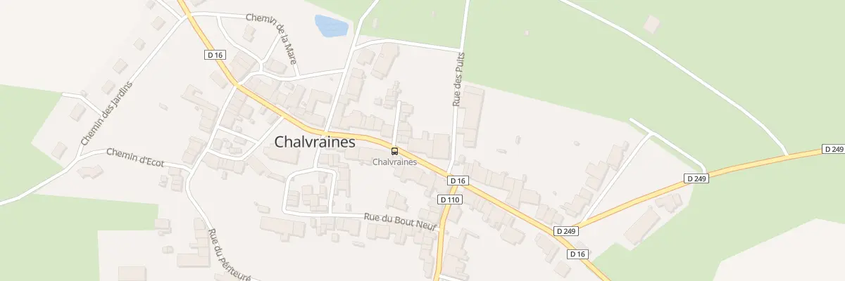 Plan du 29 Gr Grande Rue à Chalvraines