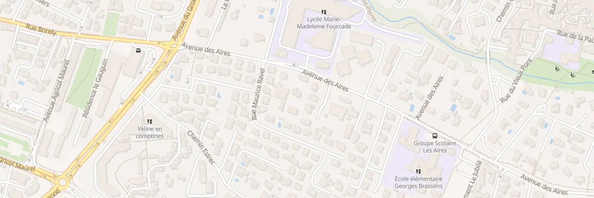 Plan du 9005 Veline et Chemin Estrec à Gardanne