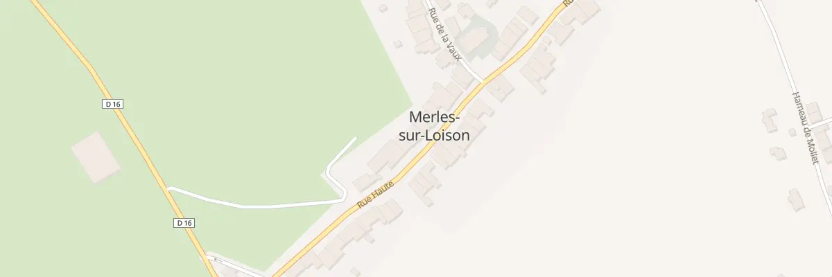 Plan du 12 Rue Haute à Merles-sur-Loison