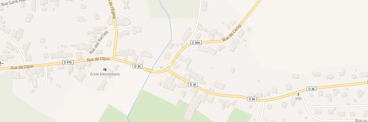 Plan du 1 Rue de Cecey à Essertenne-et-Cecey