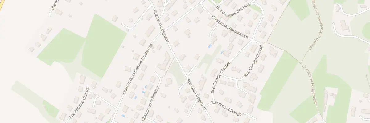 Plan du 117 Rue Léon Guignard à Dole
