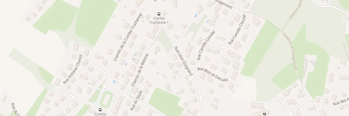 Plan du 94 Rue Léon Guignard à Dole