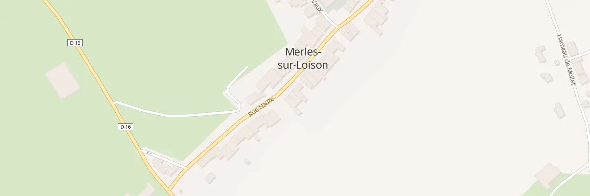 Plan du 11 Rue Haute à Merles-sur-Loison