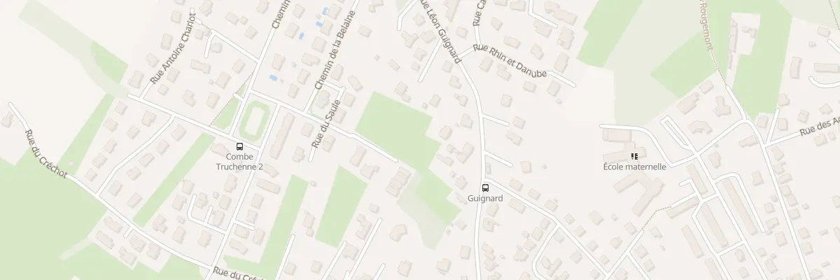Plan du 68B Rue Léon Guignard à Dole