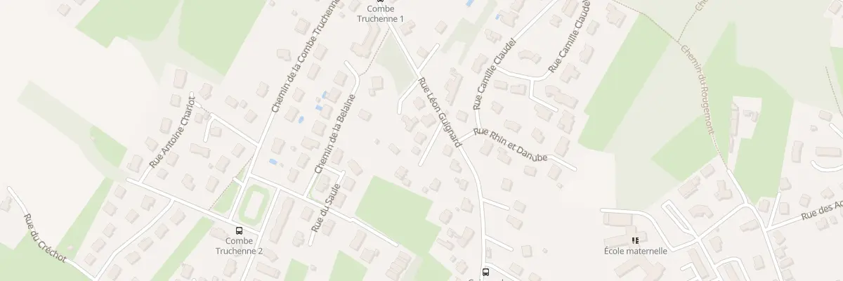 Plan du 90 Rue Léon Guignard à Dole