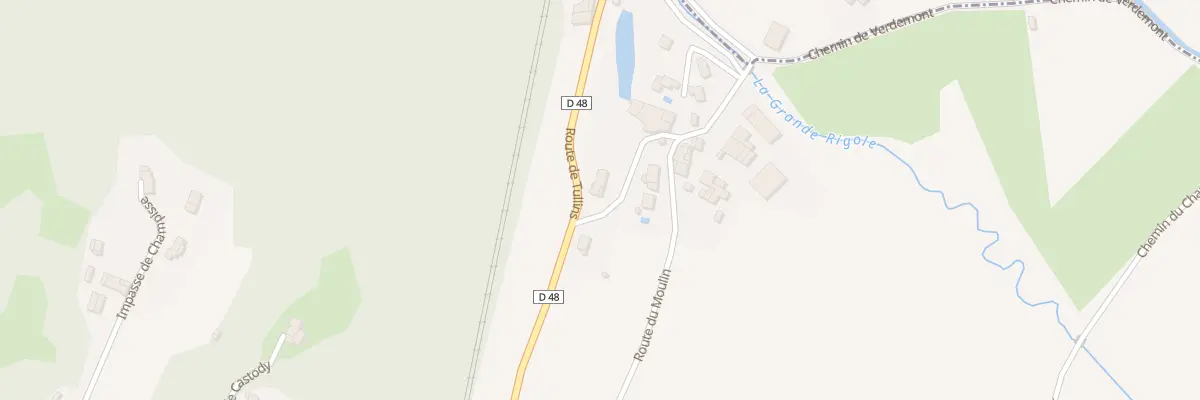 Plan du 5 Le Raccourci du Moulin à Poliénas