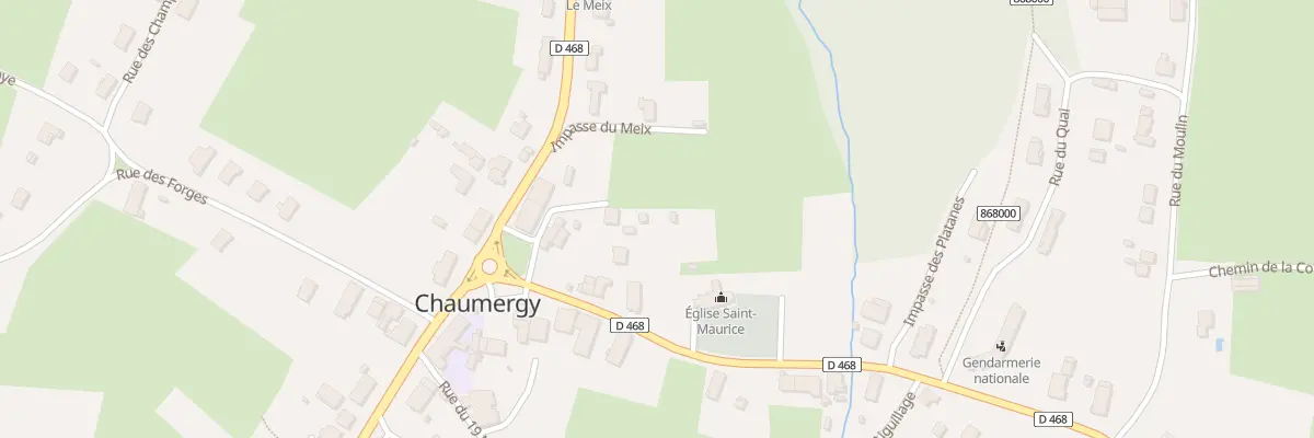 Plan du 10 Pl du Carrouge à Chaumergy