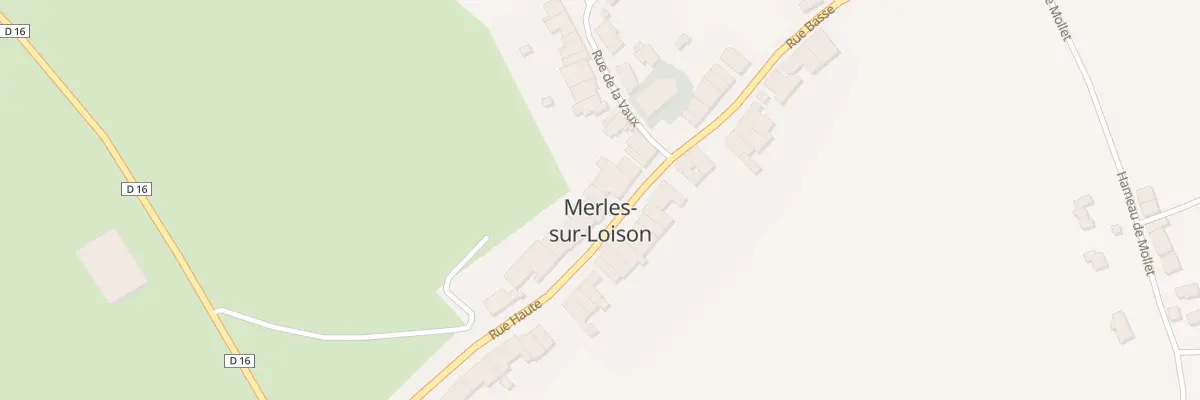 Plan du 6 Rue Haute à Merles-sur-Loison