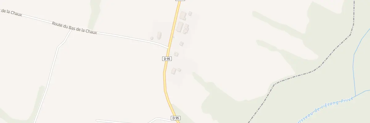 Plan du 763 Rte de Froideville à La Chaux-en-Bresse
