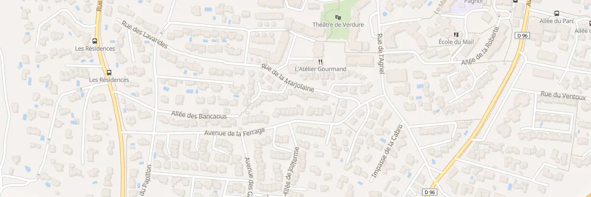 Plan du 12 Rue de la Marjolaine à Venelles
