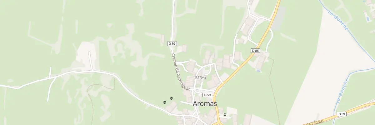 Plan du 16 Rue des Fours à Aromas