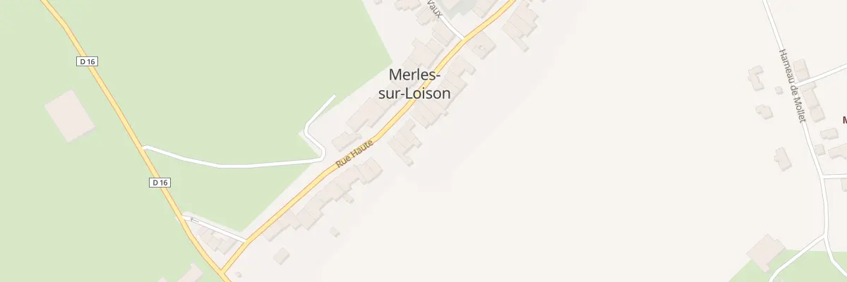 Plan du 9 Rue Haute à Merles-sur-Loison