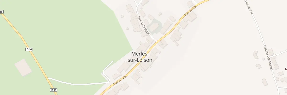 Plan du 4 Rue Haute à Merles-sur-Loison