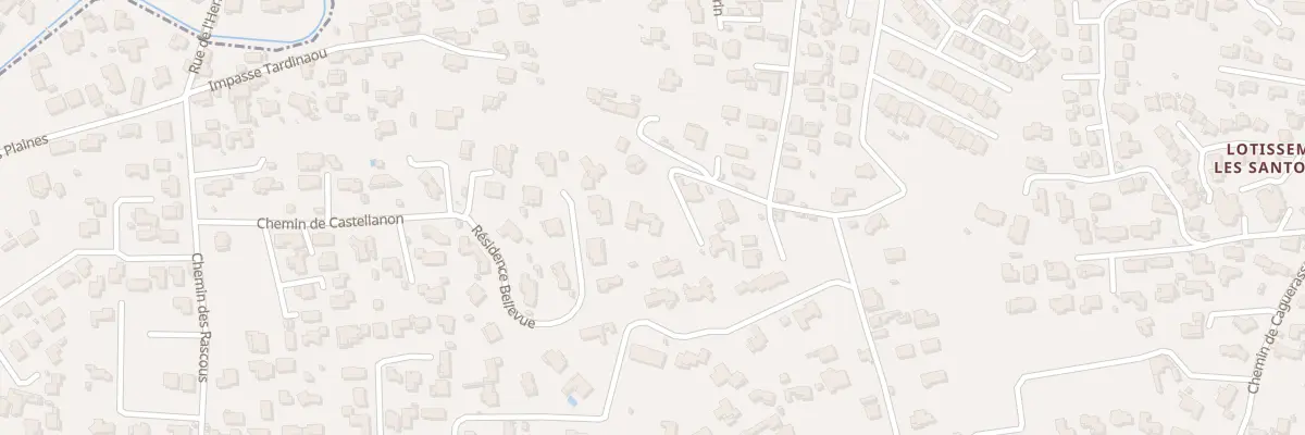 Plan du 5356F Imp Ricard à Allauch
