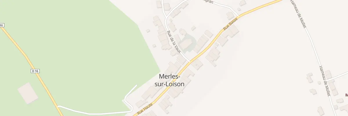 Plan du 3 Rue de la Vaux à Merles-sur-Loison