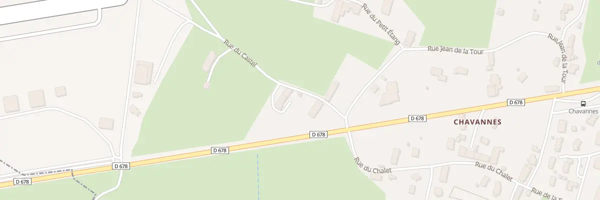 Plan du 11 Rue du Castel à Courlans