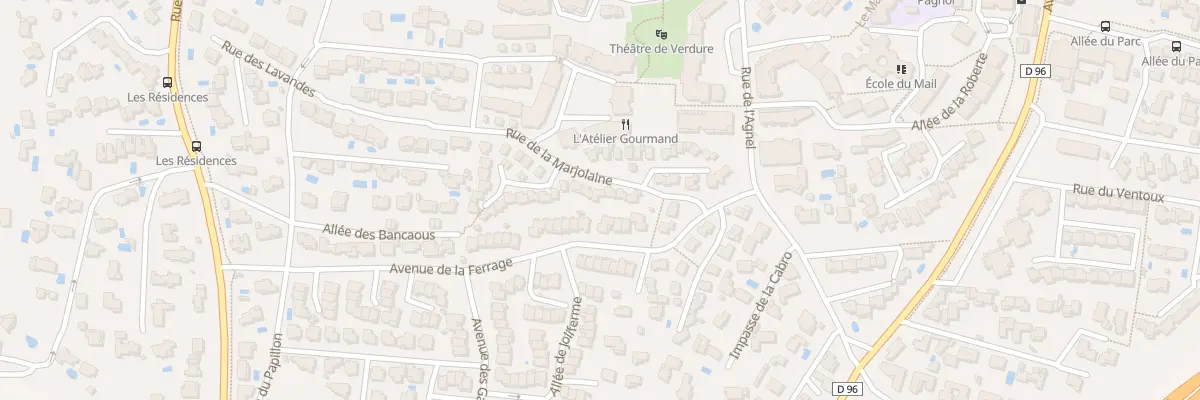 Plan du 8 Rue de la Marjolaine à Venelles