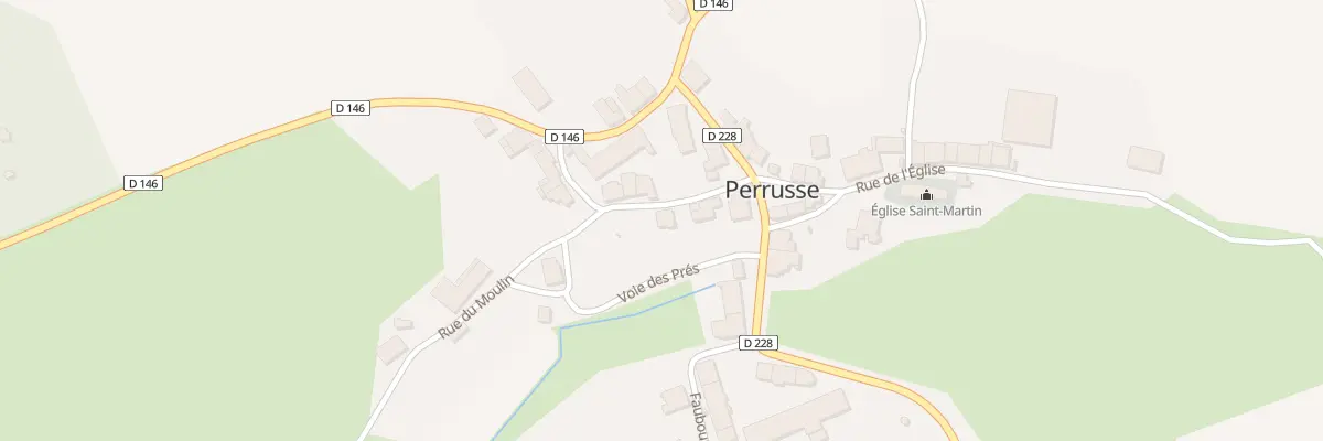 Plan du 4 Rue du Marronnier à Perrusse