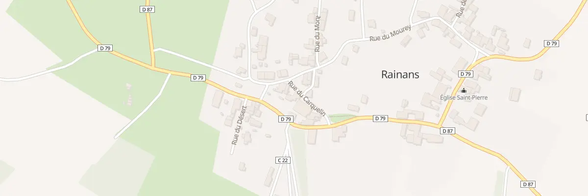 Plan du 4 Rue du Carquelin à Rainans
