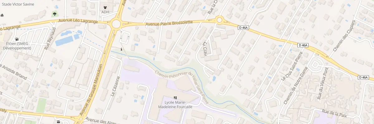 Plan du 228 Av Pierre Brossolette à Gardanne