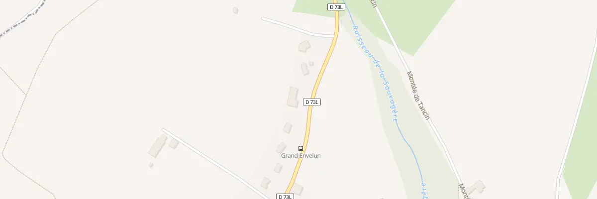Plan du 695 Che du Grand Envelump à Chélieu