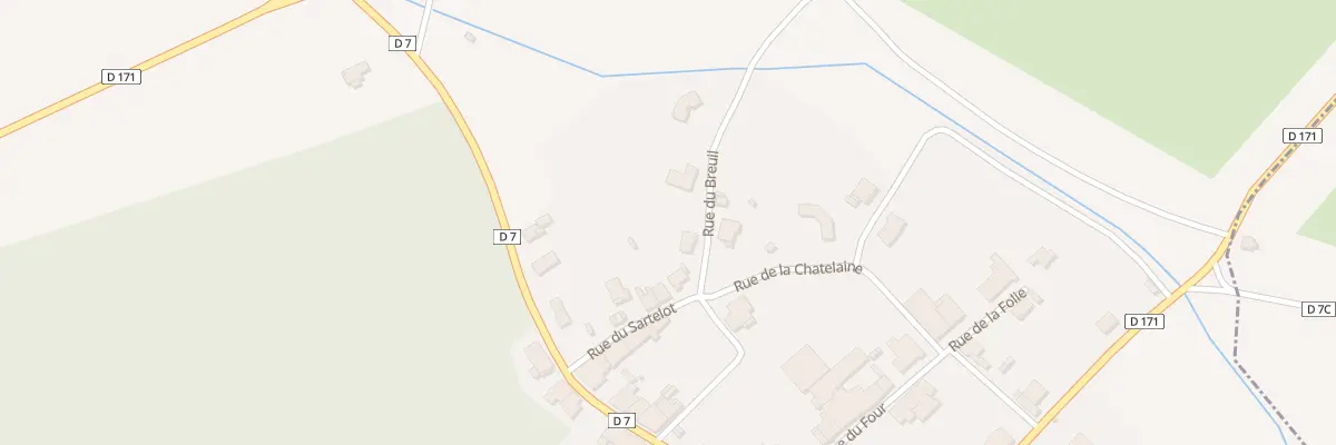 Plan du 1 Rue du Breuil à Kœur-la-Grande