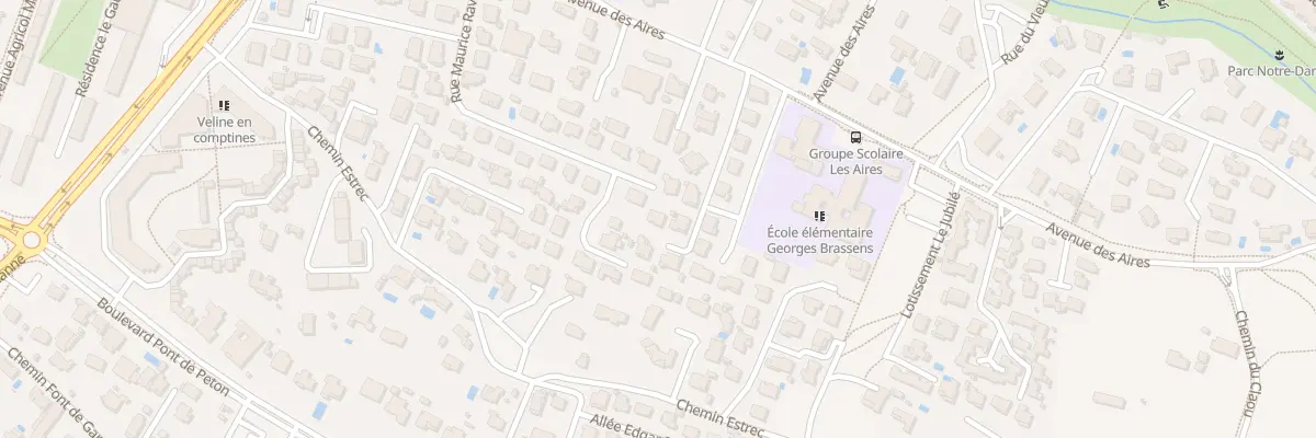 Plan du 378B Av des Aires à Gardanne