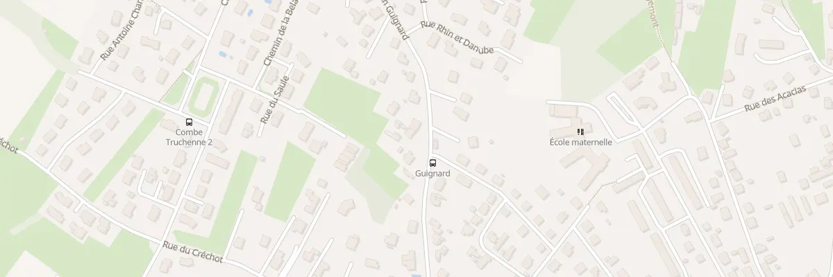 Plan du 70 Rue Léon Guignard à Dole