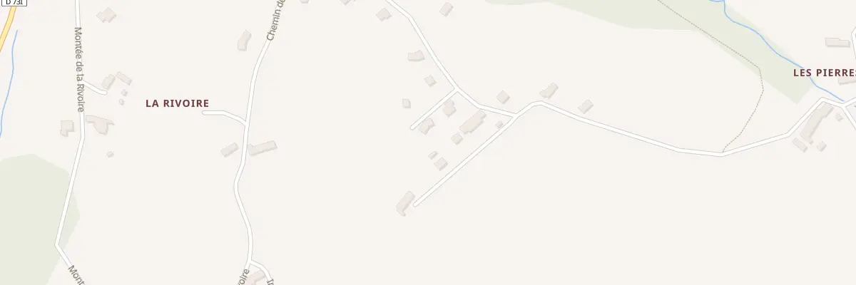 Plan du 495D Mte de l’Ancienne Mairie à Chélieu