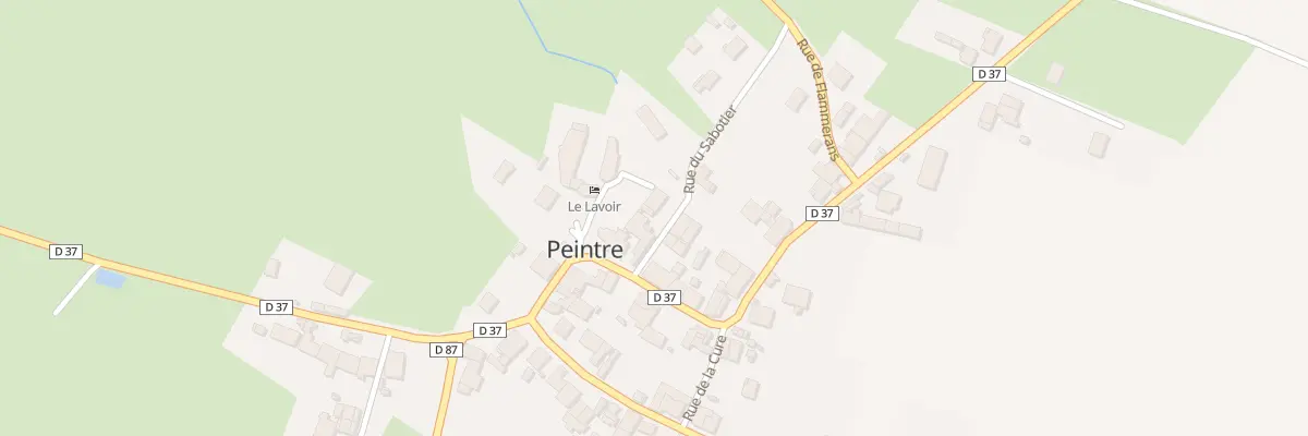 Plan du 11 Rue du Lavoir à Peintre
