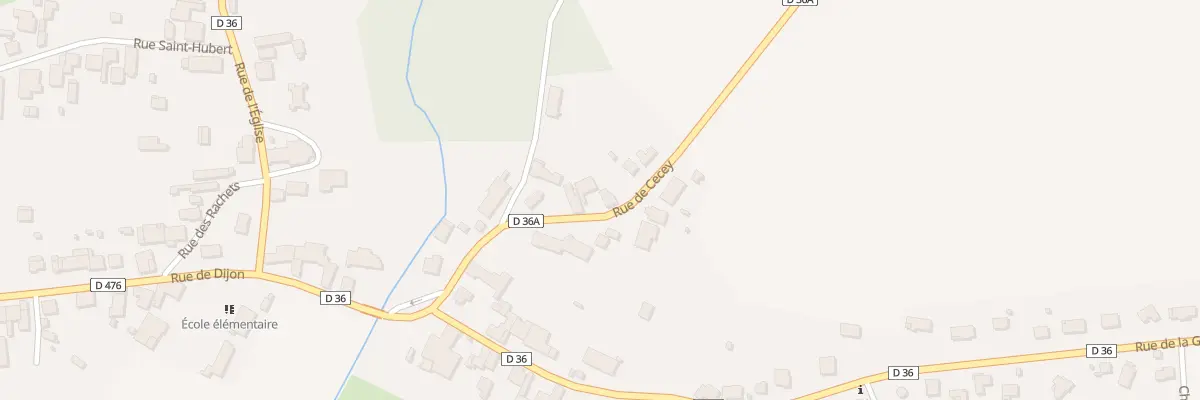 Plan du 10 Rue de Cecey à Essertenne-et-Cecey