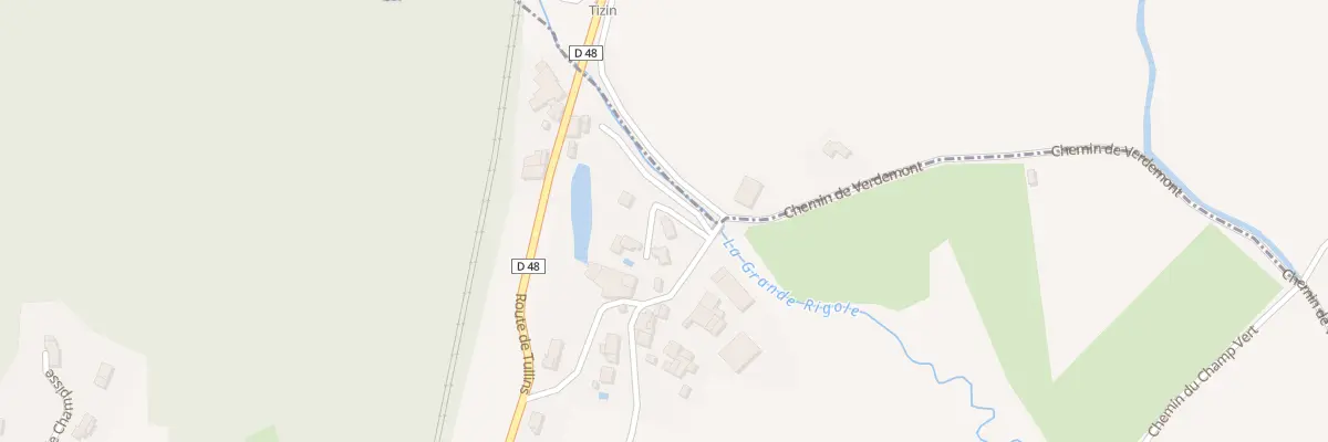 Plan du 275 Rte du Moulin à Poliénas