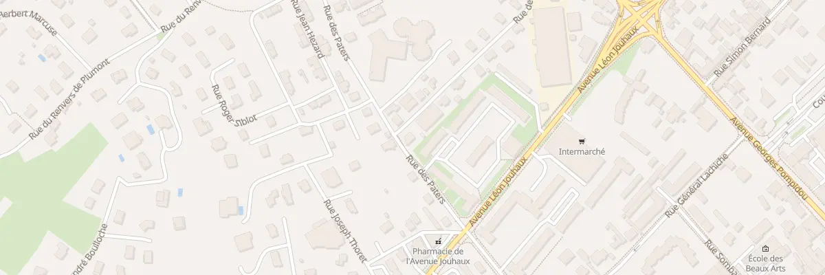 Plan du 67 Rue des Paters à Dole