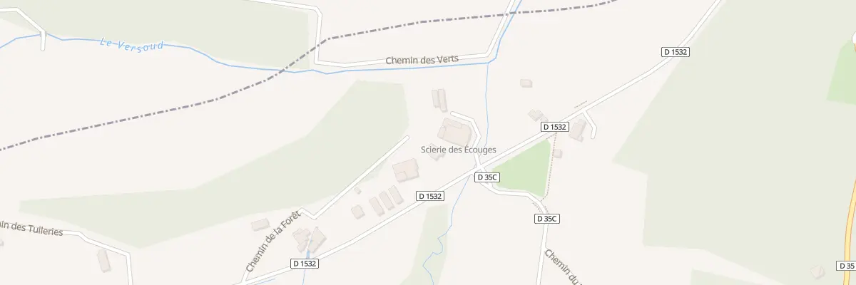 Plan du 1151 Rte Nationale à Saint-Gervais