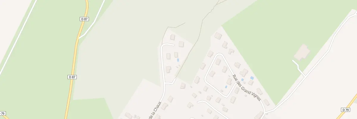 Plan du 25 Rue de la Chaux à Rainans
