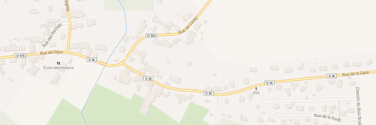 Plan du 10B Rue de la Gare à Essertenne-et-Cecey