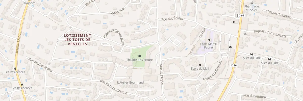 Plan du 6836 Les Terrasses du Coteau à Venelles
