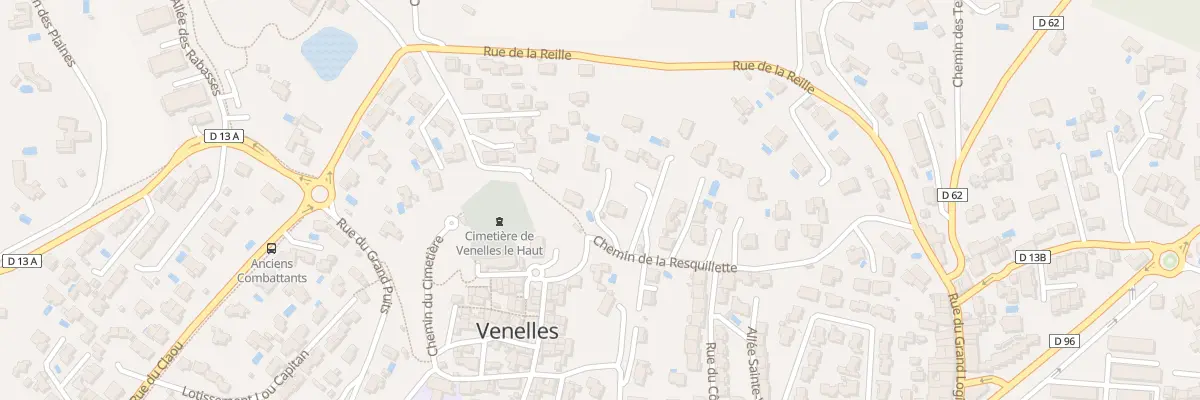 Plan du 30B Che de la Resquillette à Venelles