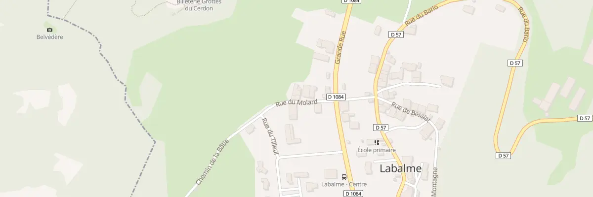 Plan du 56 Rue du Molard à Labalme