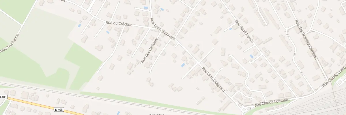 Plan du 34 Rue Léon Guignard à Dole