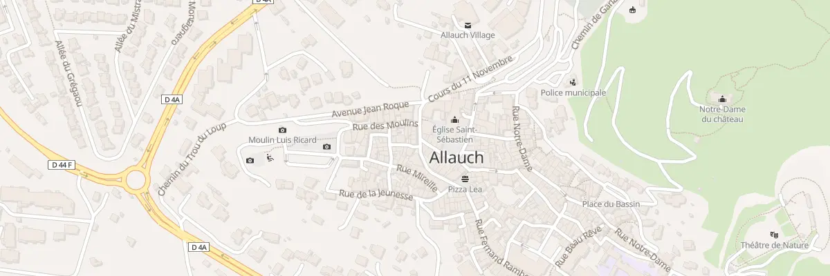 Plan du 10B Rue Frédéric Chevillon à Allauch