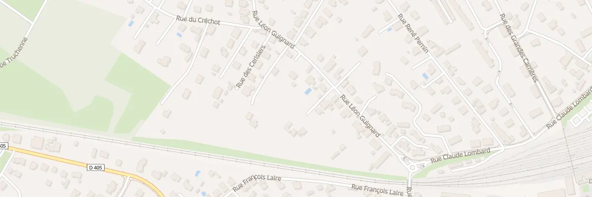 Plan du 32 Rue Léon Guignard à Dole
