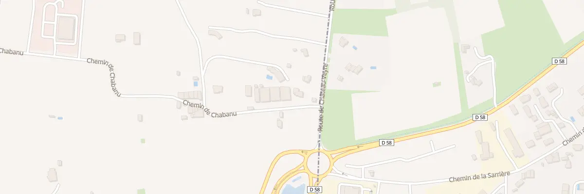 Plan du 9523 Qrt Chabanu à Gardanne