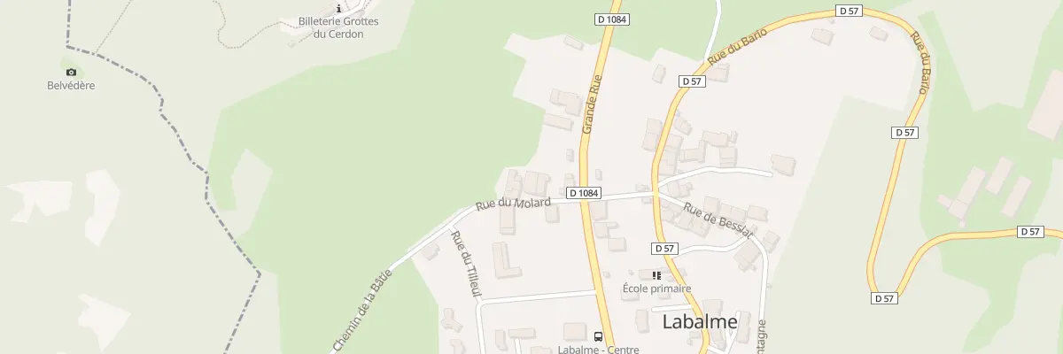 Plan du 5081 Le Molard à Labalme